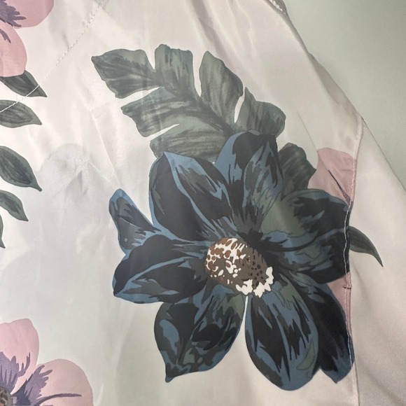 Thread‎ & Supply Floral Anorak Hoodied Windbreaker Lightweight Fairy Medium NWOT - Picture 6 of 11